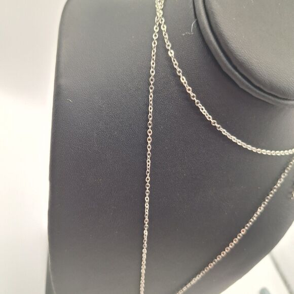 NWT Paparazzi Letters of Love Necklace & Earrings -  I 🤍 U - 32"  + 2.5" - Picture 3 of 8